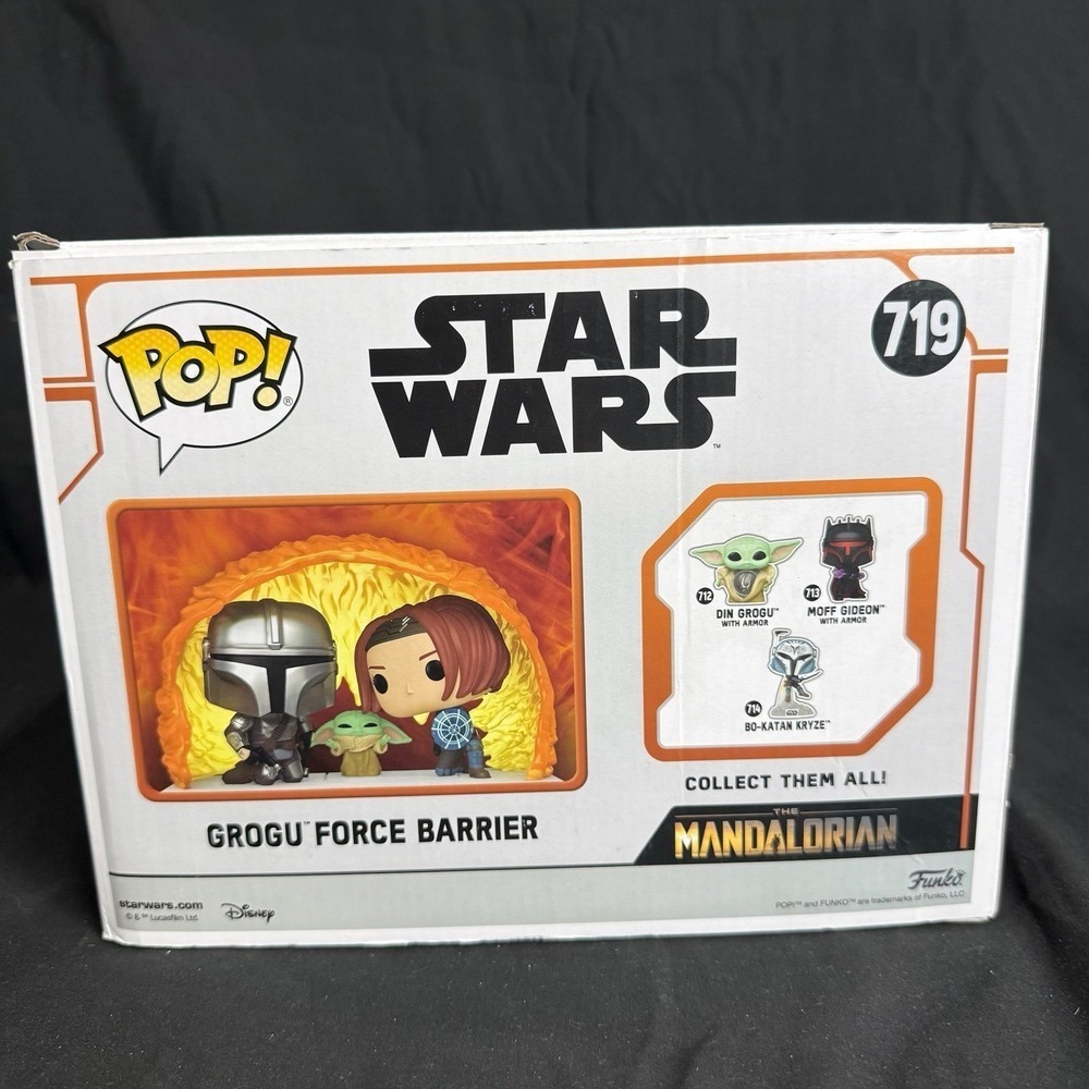 Star Wars Mandalorian Grogu Force Barrier Funko Pop! Vinyl Figure #719 - Picture 7 of 8